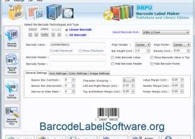 Publishers Barcode Labels Software screenshot