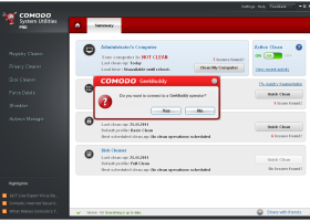 Comodo System Cleaner (64 bit) screenshot