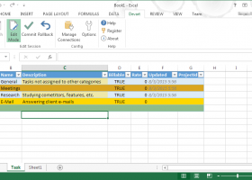 Excel Add-ins for FreshBooks screenshot