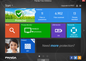 Panda Free Antivirus (Panda Dome) screenshot