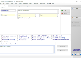 Multiple Search and Replace screenshot