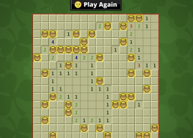 St. Patricks Day Minesweeper screenshot