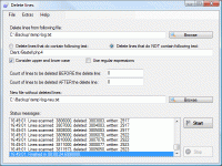 Delete Lines screenshot