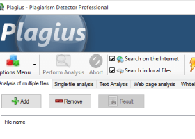 Plagius Professional screenshot