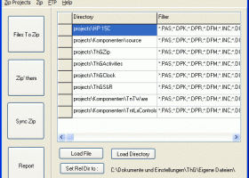 ThGZip screenshot