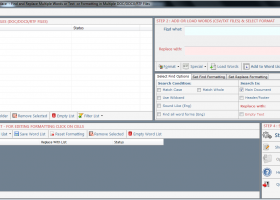 Advance Word Find Replace Pro screenshot