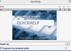 QuickHelp screenshot