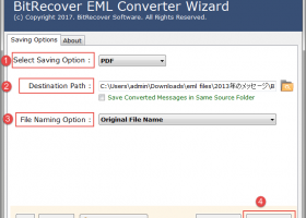 EML to PDF Converter screenshot