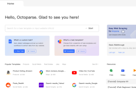 Octoparse screenshot