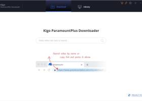 Kigo ParamountPlus Video Downloader screenshot