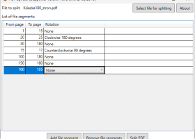 PDF  Splitter screenshot