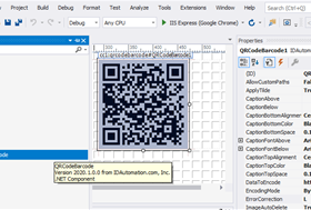 ASP.NET MICR E13B Web Server Control screenshot