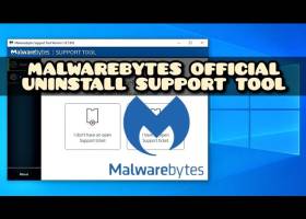 Malwarebytes Support Tool screenshot