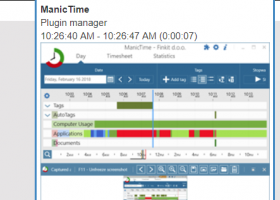 ManicTime Server screenshot