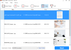 ImagetoPDF Converter screenshot