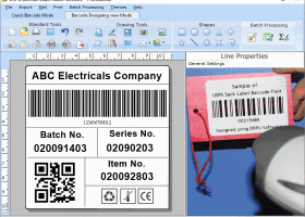 Professional Barcode Labeling Software screenshot