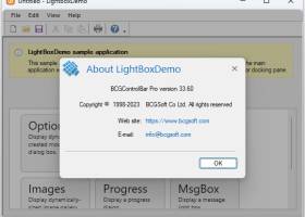 BCGControlBar Professional Edition screenshot