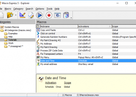 Macro Express Pro screenshot