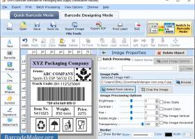 Packaging Barcode Maker Software screenshot