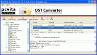 Restore OST File Exchange Server screenshot