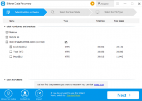 Bitwar Data Recovery Software screenshot