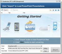 Wondershare PPT to MP4 screenshot