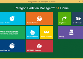 Paragon Partition Manager Home screenshot