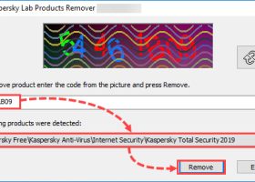 Kaspersky Products Remover (kavremover) screenshot