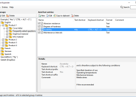 isimSoftware Auto Text Expander screenshot