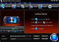 Bigasoft DVD to PSP Converter screenshot