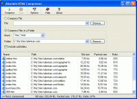 Absolute HTML Compressor screenshot