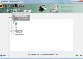 NTFS Recovery screenshot