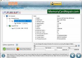 Memory Card Data Repair screenshot