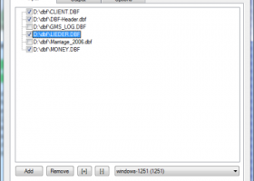 DBF to SQL Converter screenshot