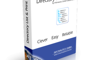 Portable Directory List & Print screenshot