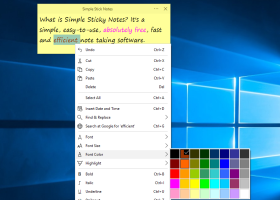 Simple Sticky Notes screenshot