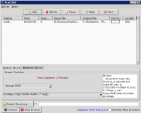 FLAC2OGG screenshot