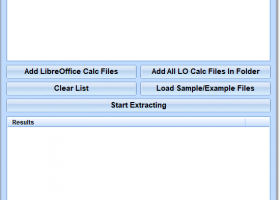 LibreOffice Calc Extract Email Addresses Software screenshot