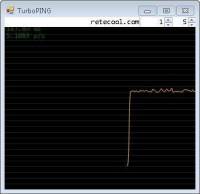 TurboPING screenshot