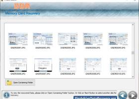 Memory Card Files Recovery screenshot