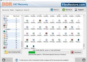 FAT Data Recovery Software screenshot