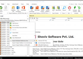 Exchange Server Suite screenshot