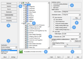 DBConvert for Firebird and MS SQL screenshot