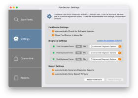 FontDoctor screenshot