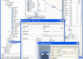 Database Designer for PostgreSQL screenshot