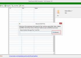 GainTools OLM Converter screenshot