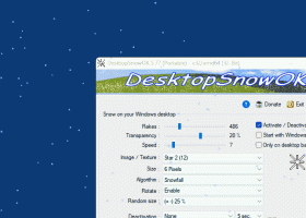 DesktopSnowOK screenshot