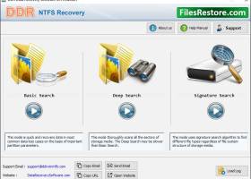 NTFS Partition File Restore screenshot