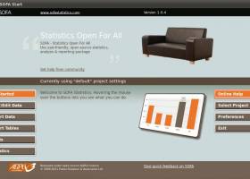 SOFA Statistics screenshot