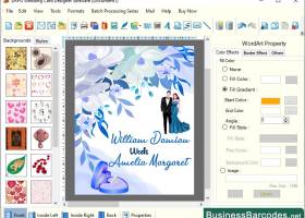 Marriage Invitation Card Maker Software screenshot